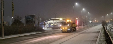 Пътната мрежа в Пловдив е почистена и обработена след снеговалежа